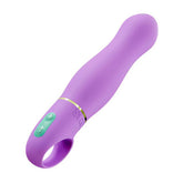 Aria Rechargeable Vibrator with RumboTech Technology Indigo Vibrators - G Spot